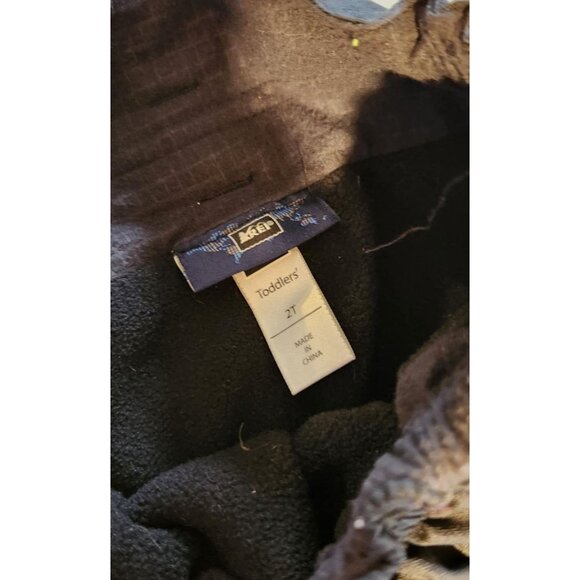 REI Toddler 2T Black Water-Resistant Snow Pants With Fleece Lining - Picture 4 of 4